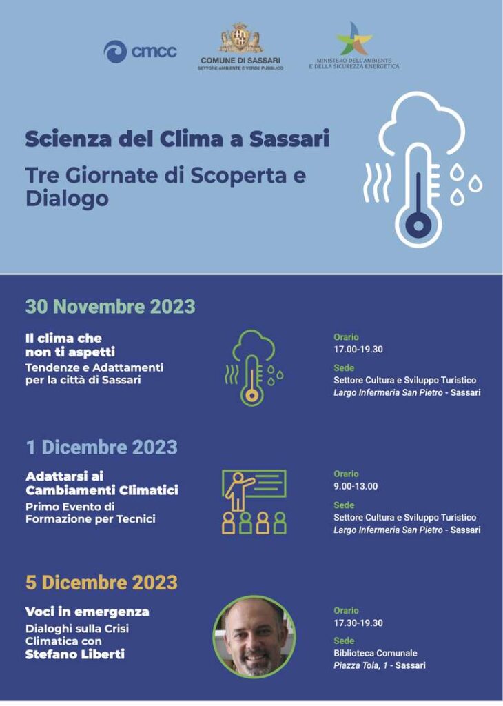 Scienza del clima a Sassari